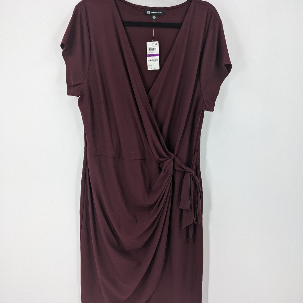 INC INTERNATIONAL CONCEPTS Faux Wrap Dress